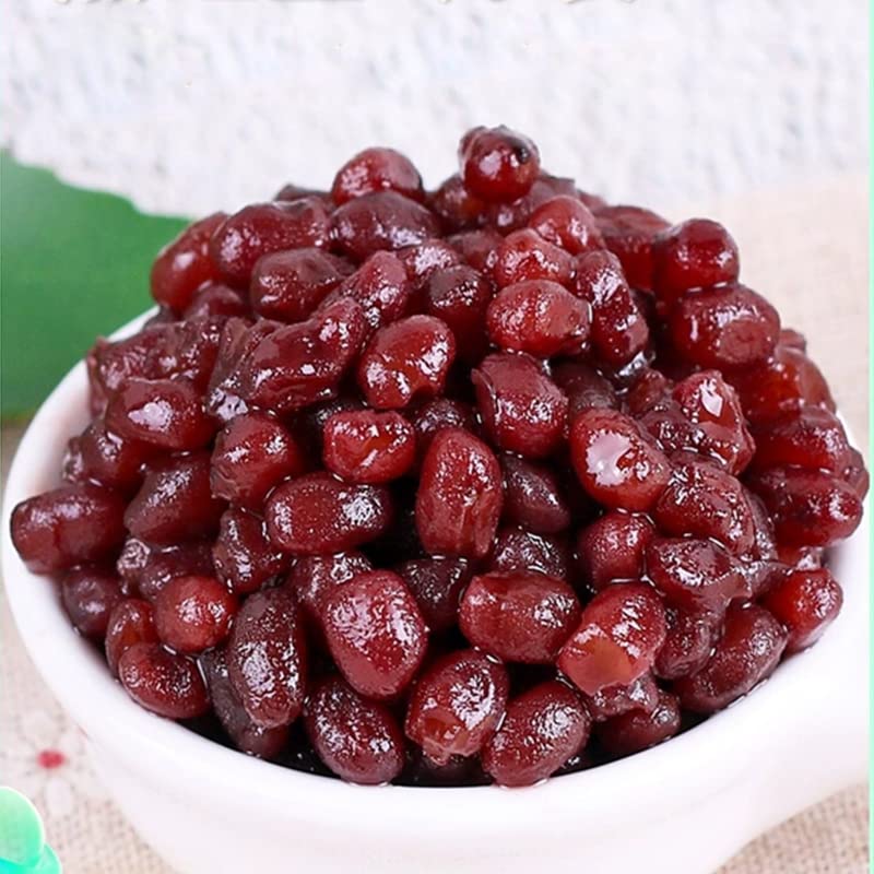 Miniatura 3 de Frijoles rojos de miel confitados La bolsa abierta puede comer granos rojos cocidos Materias primas especiales para la tienda de té con leche,