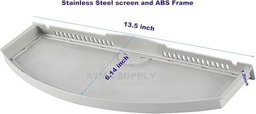 Miniatura 2 de WE03X23881 Reemplazo de pantalla de filtro de pelusa para secadora compatible con GE y Hotpoint-Replaces PS11763056 AP6031713 EAP11763056 4476390