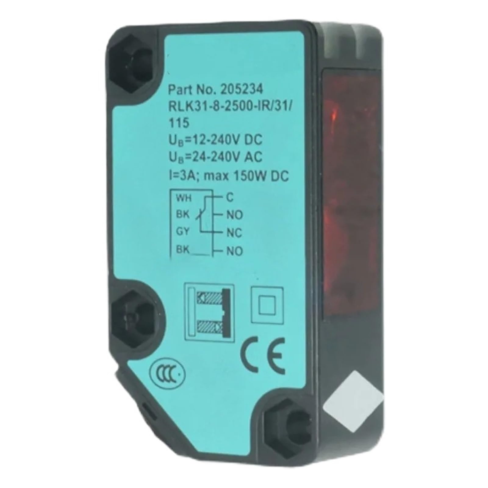 ZVQYSGIW RLK31-8-2500-IR/31/115 205234 Photoelectric Switch Sensor
