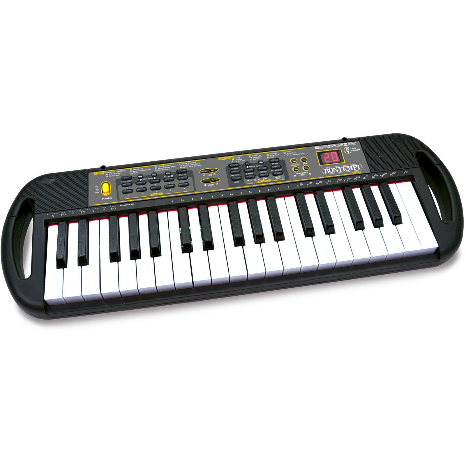 Bontempi - ProKey - Tastiera a 37 Tasti, 640x170x240 mm