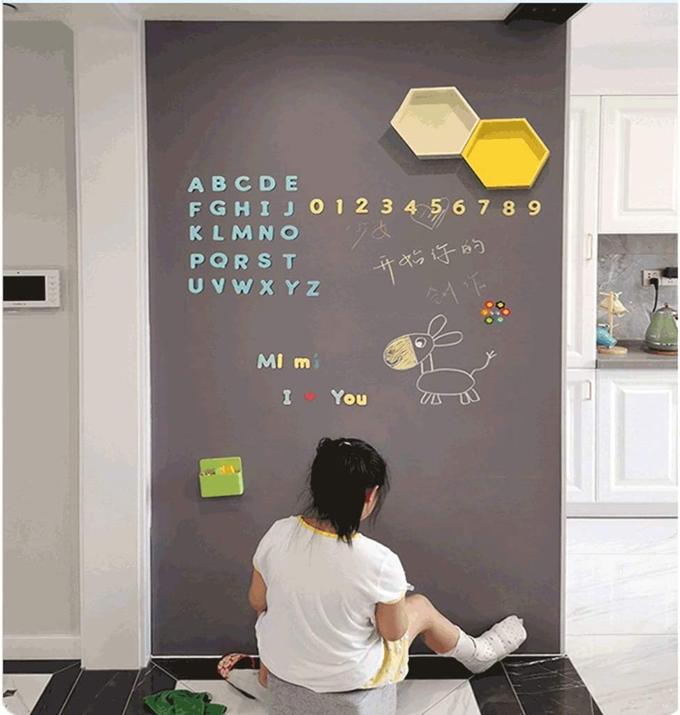 Habiba Doodle-Board Zeichenbrett-Aufkleber, magnetische Whiteboard-Wand, abnehmbare Kinder-Graffiti-Schreibtafel für Wohnzimmer-Kritzeltafel Nützlich