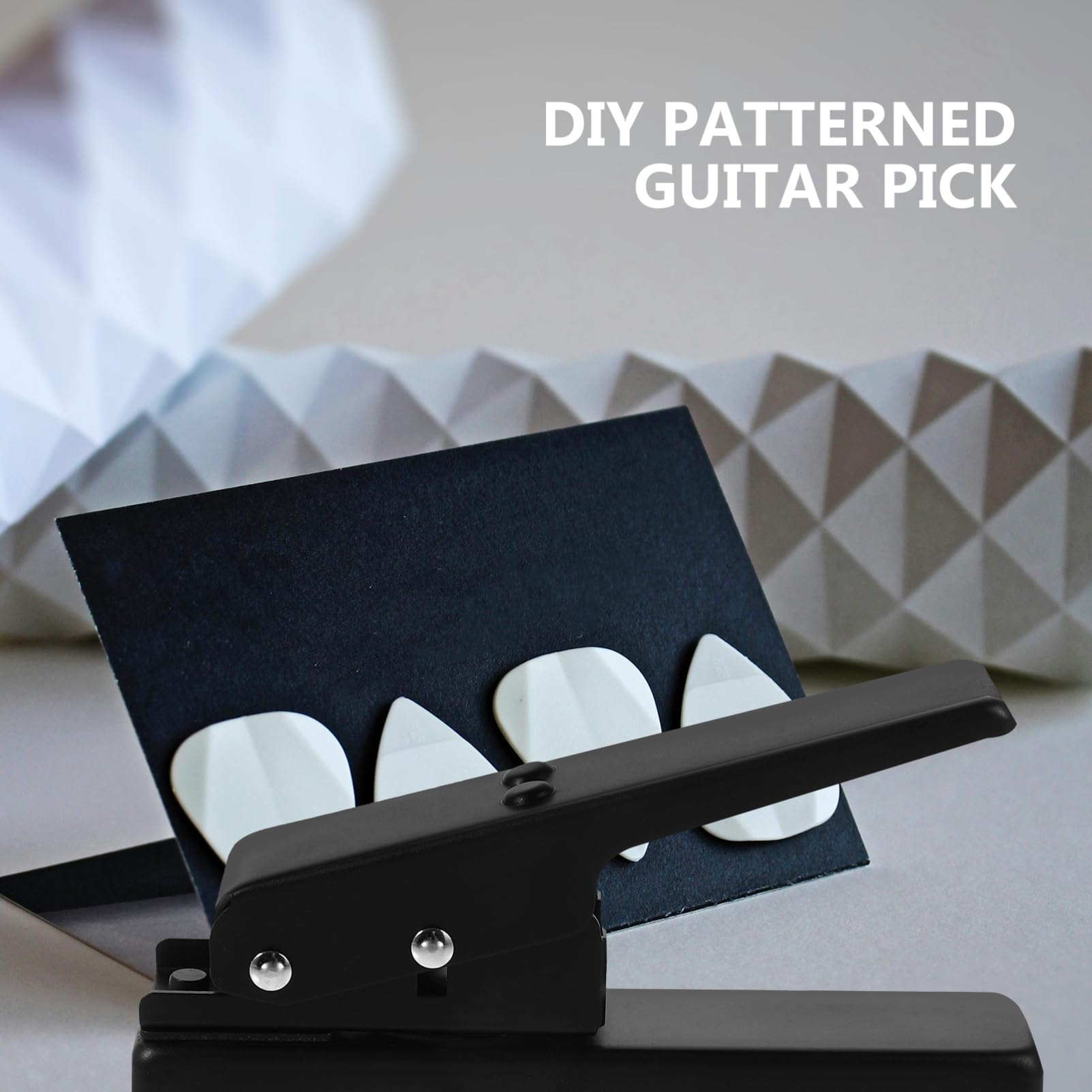 UKCOCO Púa De Guitarra Negra Accesorios Para Guitarra Herramienta Para Fabricar Púas De Para Guitarristas Para Tocar Casa o Concierto
