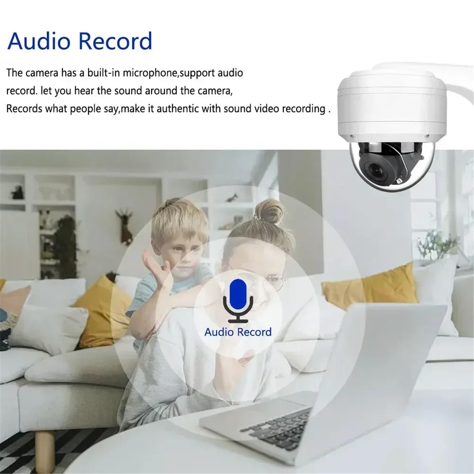 4K 8MP Optical POE PTZ Camera Outdoor 12X Zoom IP Surveillance Camera 100m IR Night Vision AI Street Security CCTV RTSP Network