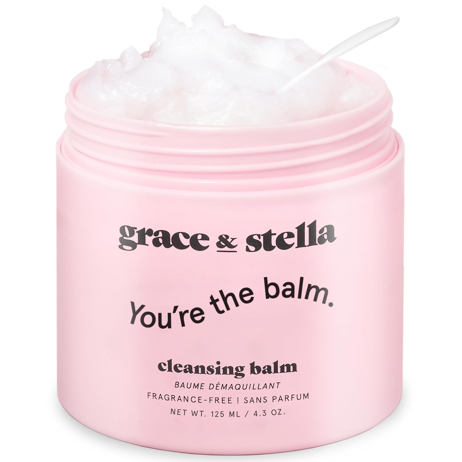 Makeup Melt Cleansing Balm - Vegan - Makeup Cleansing Balm - Makeup Remover Balm (125 ml) by grace and stella