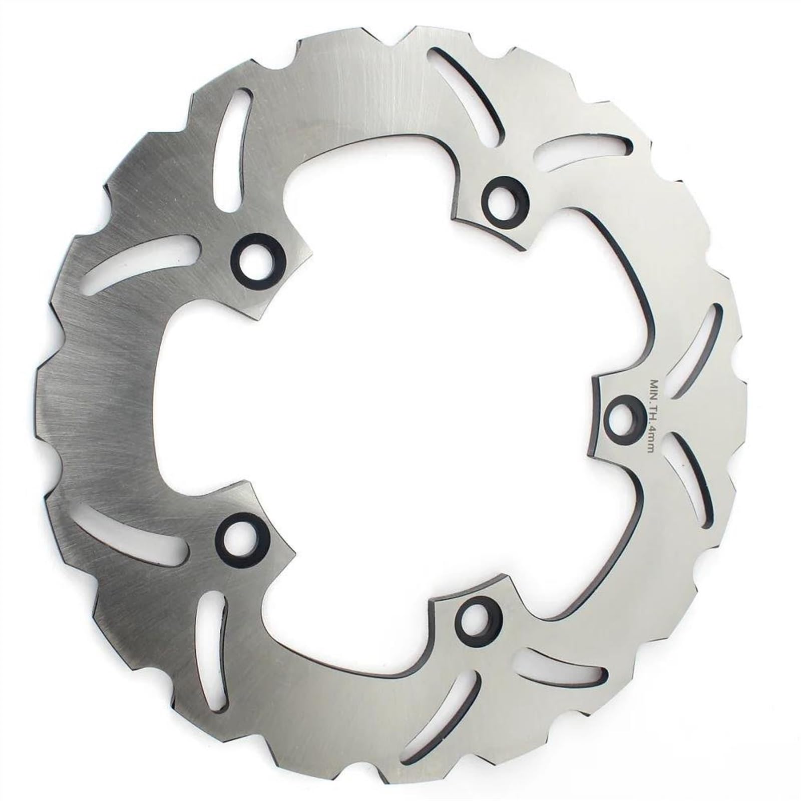 Pieza de motocicleta Rotor De Disco Freno Trasero Motocicleta Para SUZUKI Para GLADIUS ABS 650 2009 2010 2011 2012 2013 2014 2015 2016 2017 2018 2019 2020 2021 2022 2023(Silver)