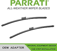 Vista 11 de PARRATI® - Limpiaparabrisas de repuesto de alta calidad y desempeño de 26 y 24 pulgadas, para todas las estaciones, para Toyota Sequoia desde 2008