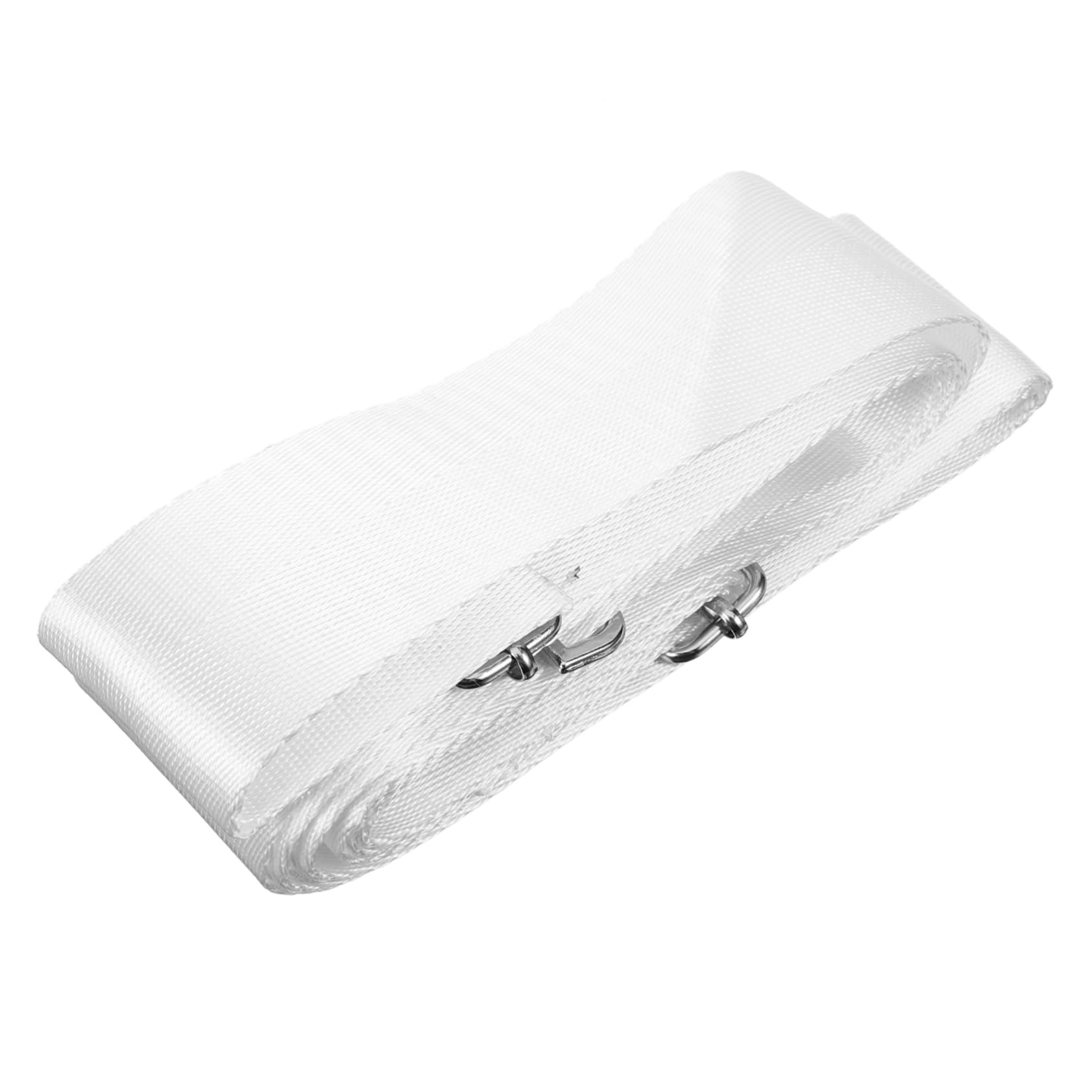 Toyvian Centrale della Rete da Tennis Cinghie Corda Portatile conveniente Maniglia Corde per reti da Tennis di Cinghia da Tennis Nylon Bianca