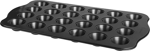 Vista 5 de Uniware Molde antiadherente para magdalenas con asas de gran tamaño, Horma Antiadherente para Muffins (8 tazas (cuadradas))