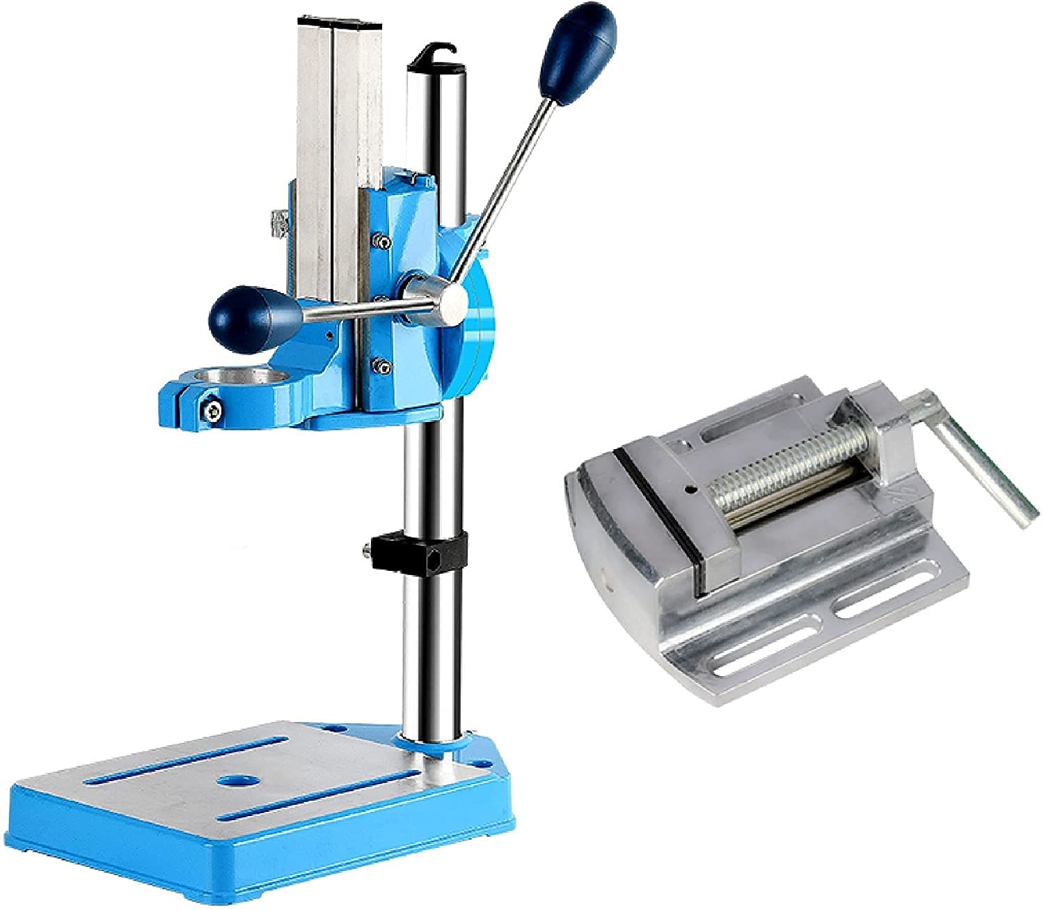 Benchtop Bench Drill Presses? Drill Press Stand with Vise for Hand Drill? Drill Press Floor Stand Workbench Repair Tool for Drilling Collet Workshop