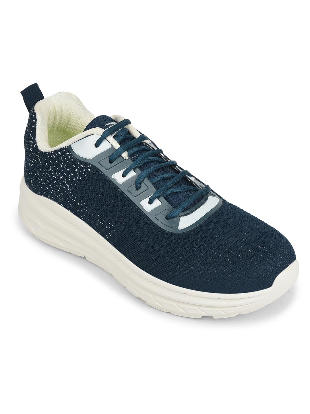 liberty Force 10 MATCHER-3E Lacing Sports Running Shoes for Men - Black & Teal Blue | Comfortable and Durable | Suitable for Lace-Up Gym, Walking, Jogging & Outdoor Shoes for Gents | Cushioned Footbed-picture-37