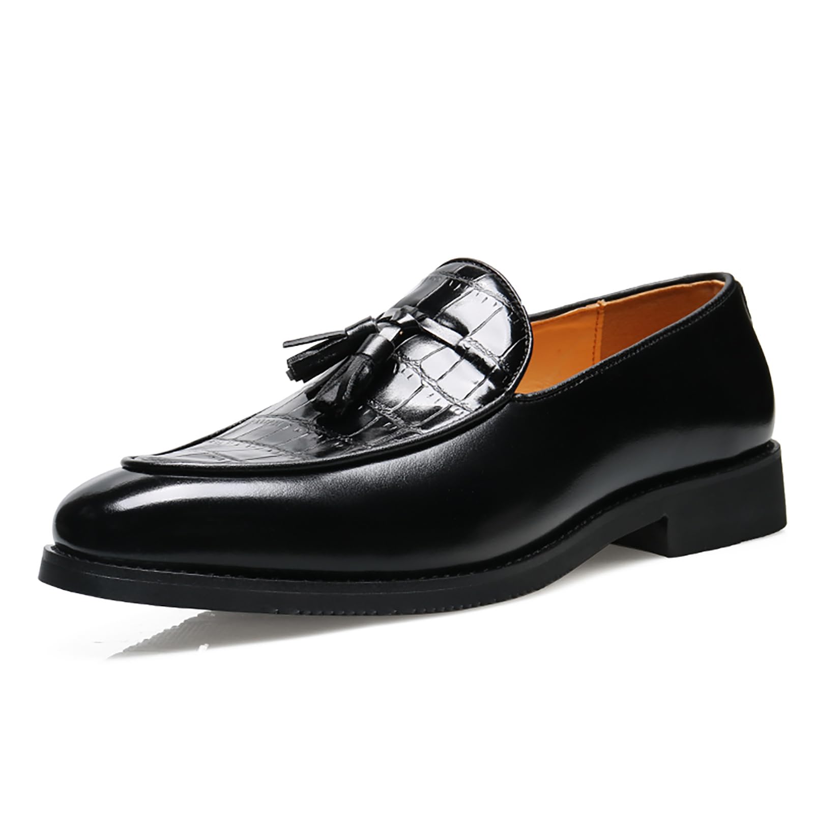 Mocasines Clásicos De Piel Sintética Y Zapatos De Vestir para Hombre