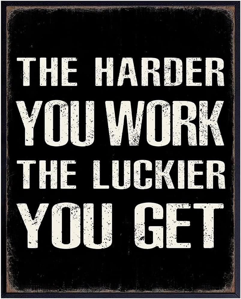 Motivational Wall Art & Decor – Office Wall Decor- Motivational Posters – Positive Quotes Wall Print – Encouragement Gifts – Positive Sayings Picture – Entrepreneur Wall Art – Inspirational Quotes