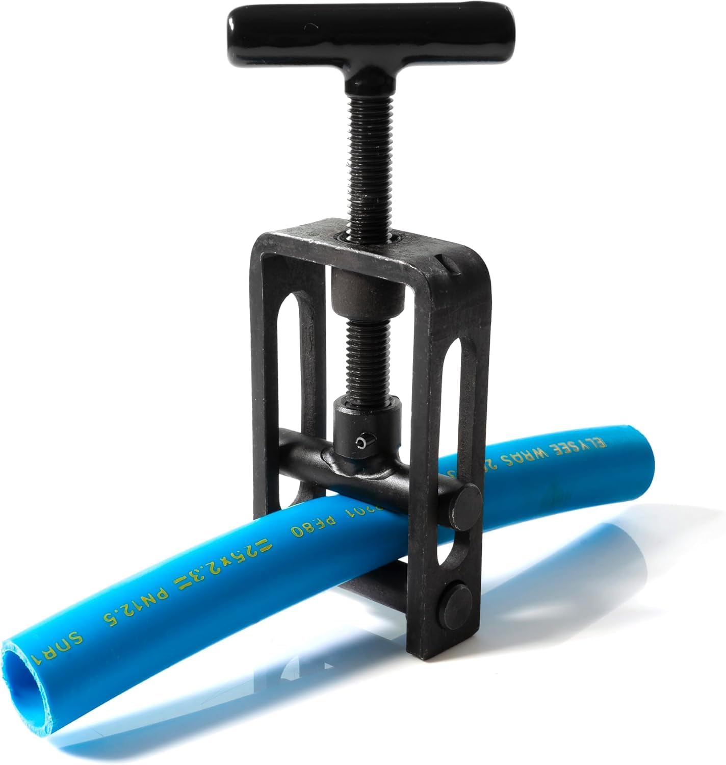 2-Pack Pipe Squeeze-Off Tool for Plastic Tubing 0–1.26 in (0–32 mm) Shut-Off Plumbing Hand Clamp, for MDPE/PE/PEX Water Main Line Pipes & Rubber Hoses, Instantly Stops & Isolates Flow