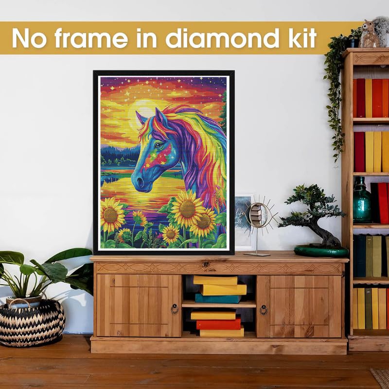Bimkole 5D Diamond Painting Kit Fiore Completo Fai da Te
