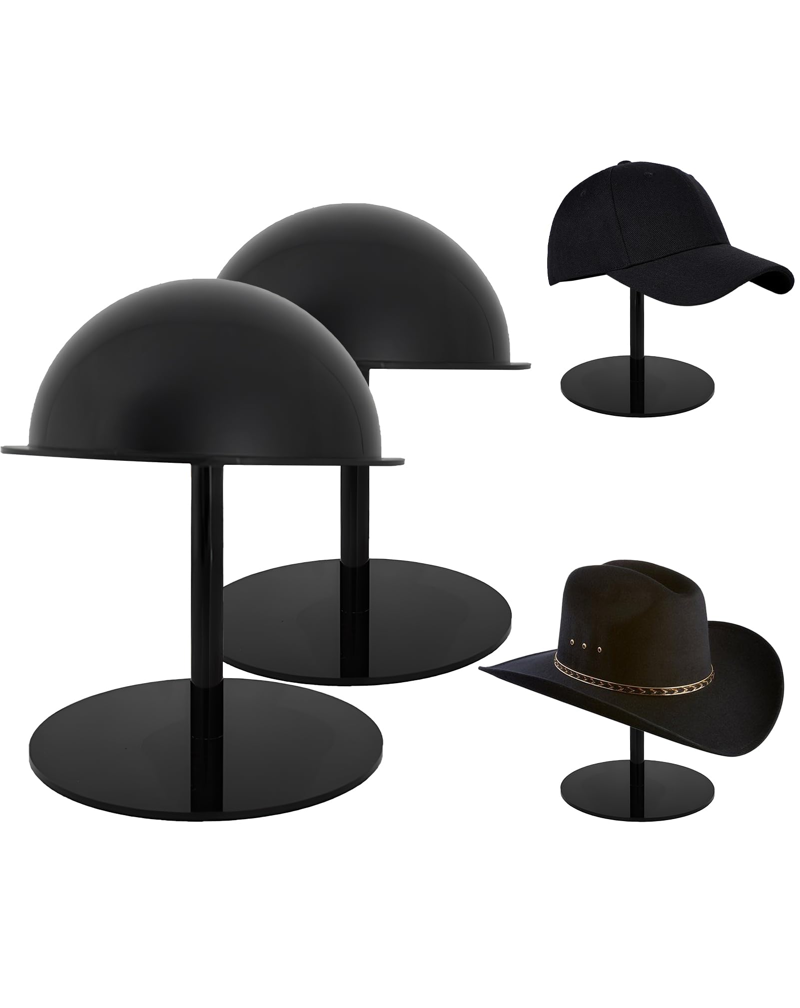 Porte-chapeau en acrylique CHADWICK pour valoriser votre collection dans le salon