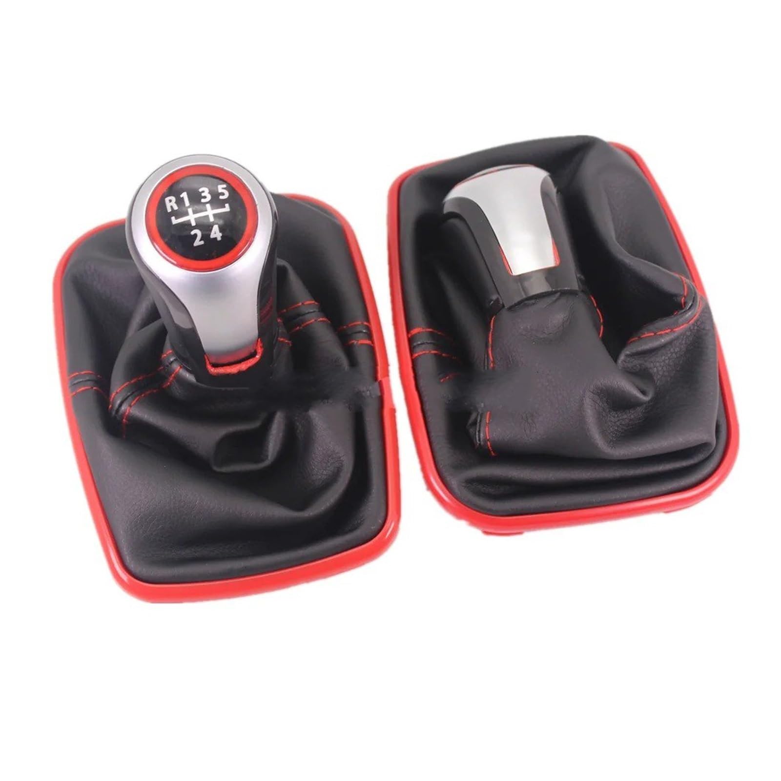 SAUANMNKTP Gearshift Knob for VW for Golf 4 for GTI for GTD 1998-2005 5 6 Speed Gear Shift Knob