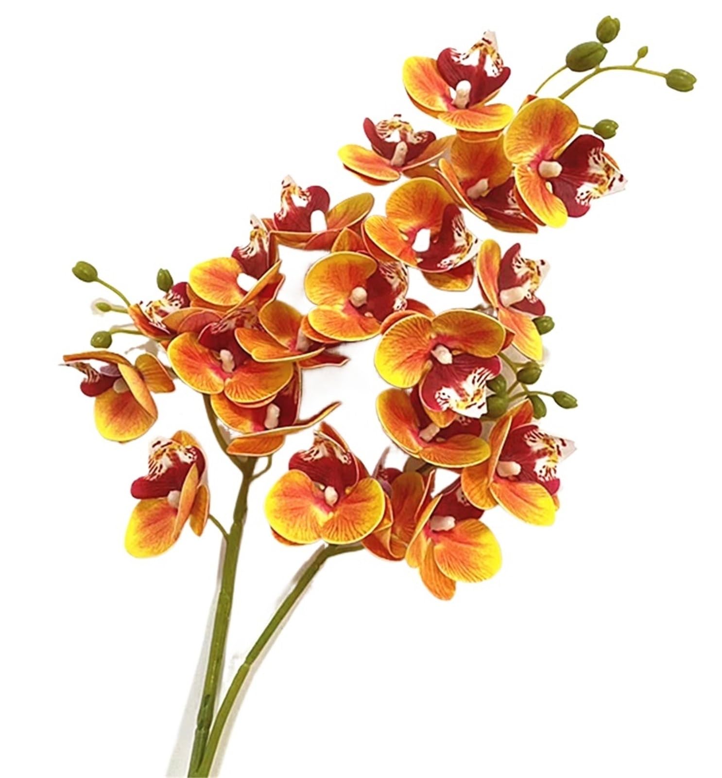 GMGQJST Artificial Orchid One Latex Butterfly Orchid Flowers