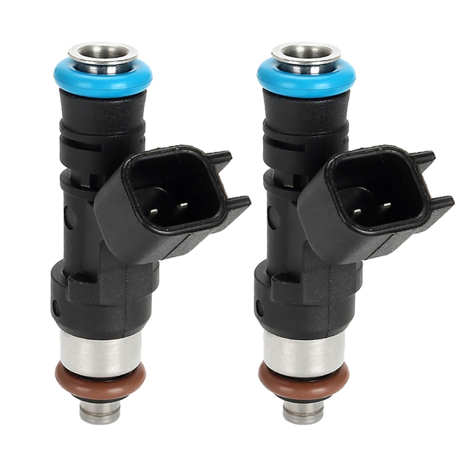 2pcs GX1111IJ117XG 1204319 0280158197 Fuel Injector Compatible with Polaris Ranger 800 Crew RZR XP
