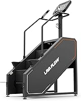 GMWD SS03 Commercial Stair Climber: Handlebar Controls, 15 Levels, LED Display, 9" Steps - Home Cardio Stepper Machine