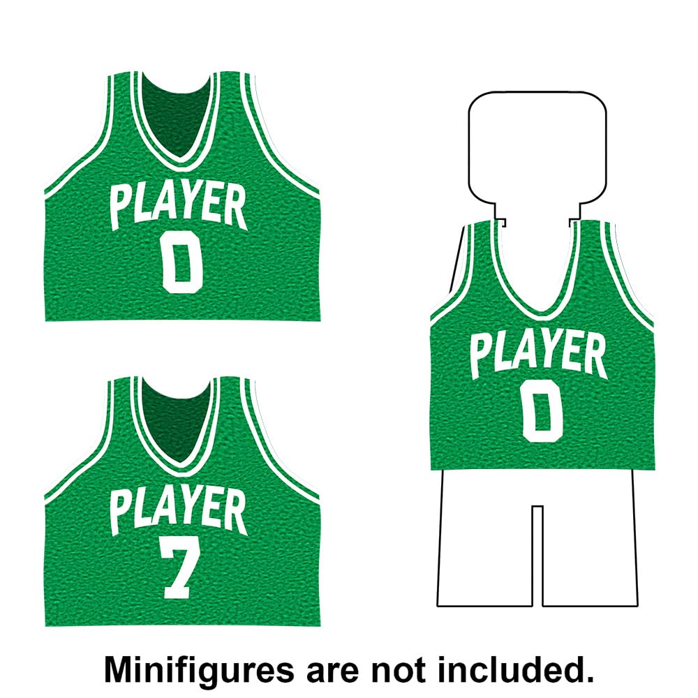 Nicolababe Basketball Bausteine Set - 233 Teile Mit Körben, Wurfgeräten & Spielfeld