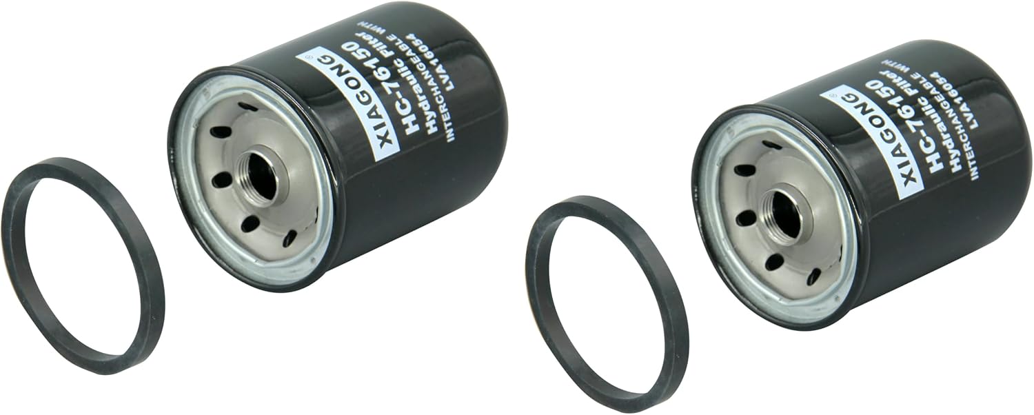 HC76150-2PCS LVA16054 Hydraulic Filter Fit For John Deere 1023E 1025R 3032E 3038E Tractors Z920R Z950R Z970R Mowers (XIAGONG)