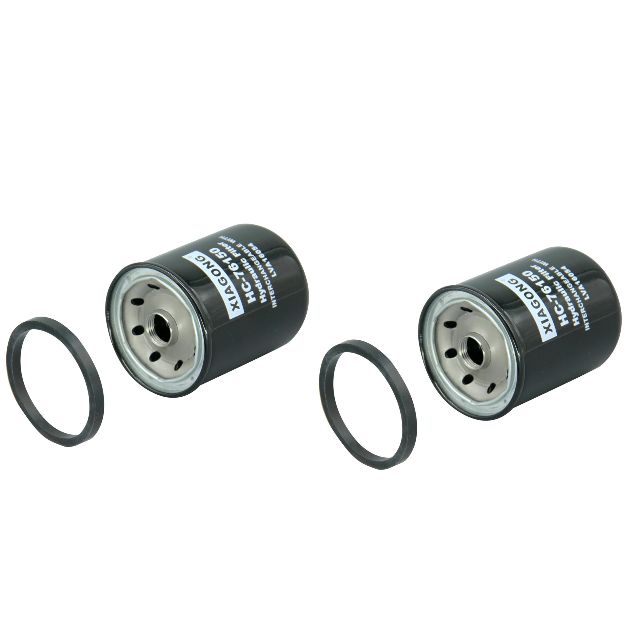 HC76150-2 LVA16054 - Filtro hidráulico para cortacéspedes John Deere 1023E 1025R 3032E 3038E Tractors Z920R Z950R Z970R (2 piezas) XIAGONG