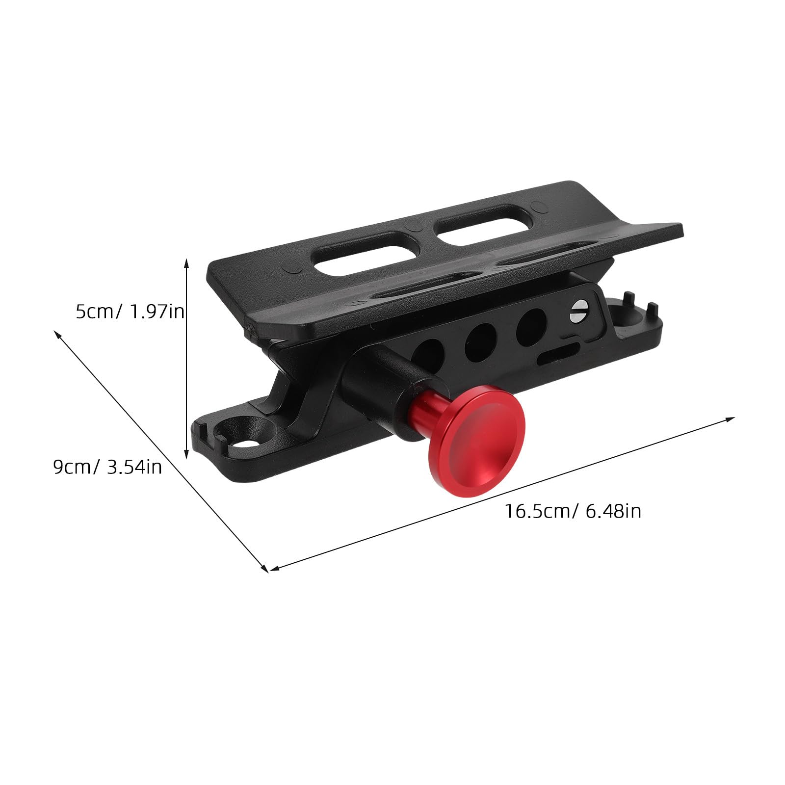 Gadpiparty Soporte de Extintor para Vehículo Utv Liberación Rápida, Abrazadera Antivuelco Resistente, Montaje Plástico Duradero para Motocicleta y Camión, Soporte Compacto para Seguridad