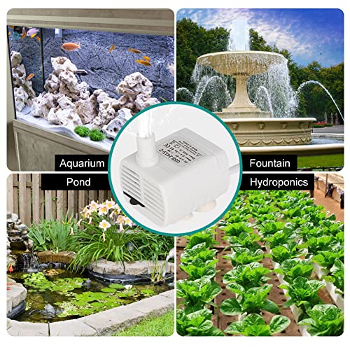 Mini Pompa Sommergibile USB (DC 5V, 1-3W, 200L/h), Pompa Dell'acqua - Foto 3