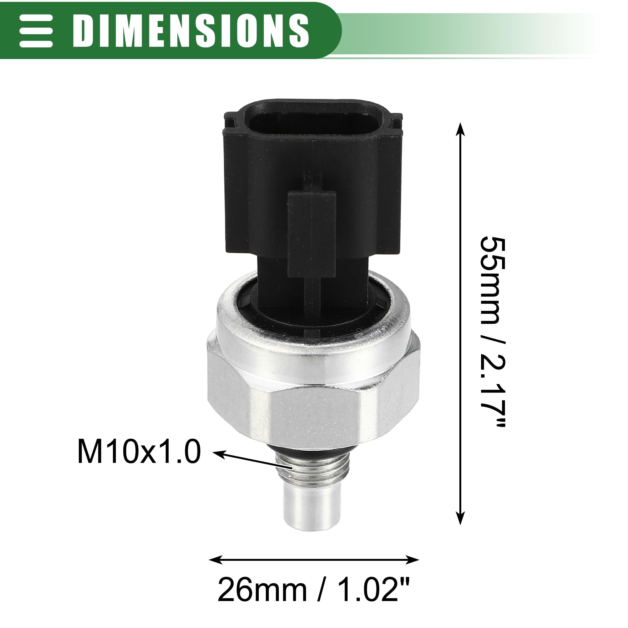 Capteur Niveau D'huile Moteur - Réf. 21590-2A100 - Compatible Hyundai, KIA, Genesis (Santa Fe, Tucson, Sportage, Etc.)