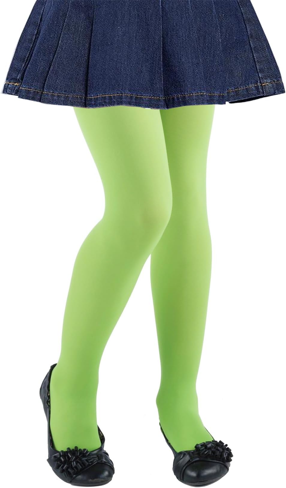 CHUNGGirls Footed Tights Light Weight Stretchy 60D Multi Candy Color Stage Play Costumes 2-12Y