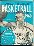 1960 Official collegiate NCAA Basketball Record book Ron Johnson Minnesota