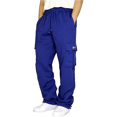DIYAGO Cargo Sweatpants - The Epitome of Comfort for Big and Tall Men
