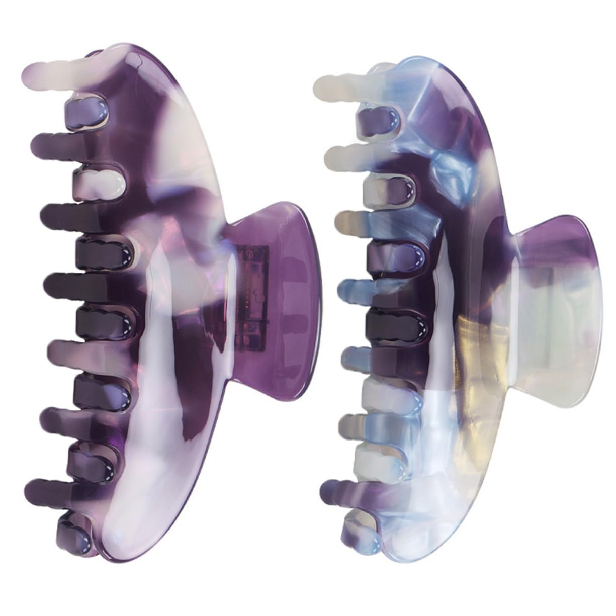 FRCOLOR 4 Piezas Pinza Para El Cabello Pinza De Pelo Para Pinzas Para El Cabello Para Cabello Grueso Pinzas Para El Cabello Para Mujeres Cabello Pinzas Para El Pelo El Plastico