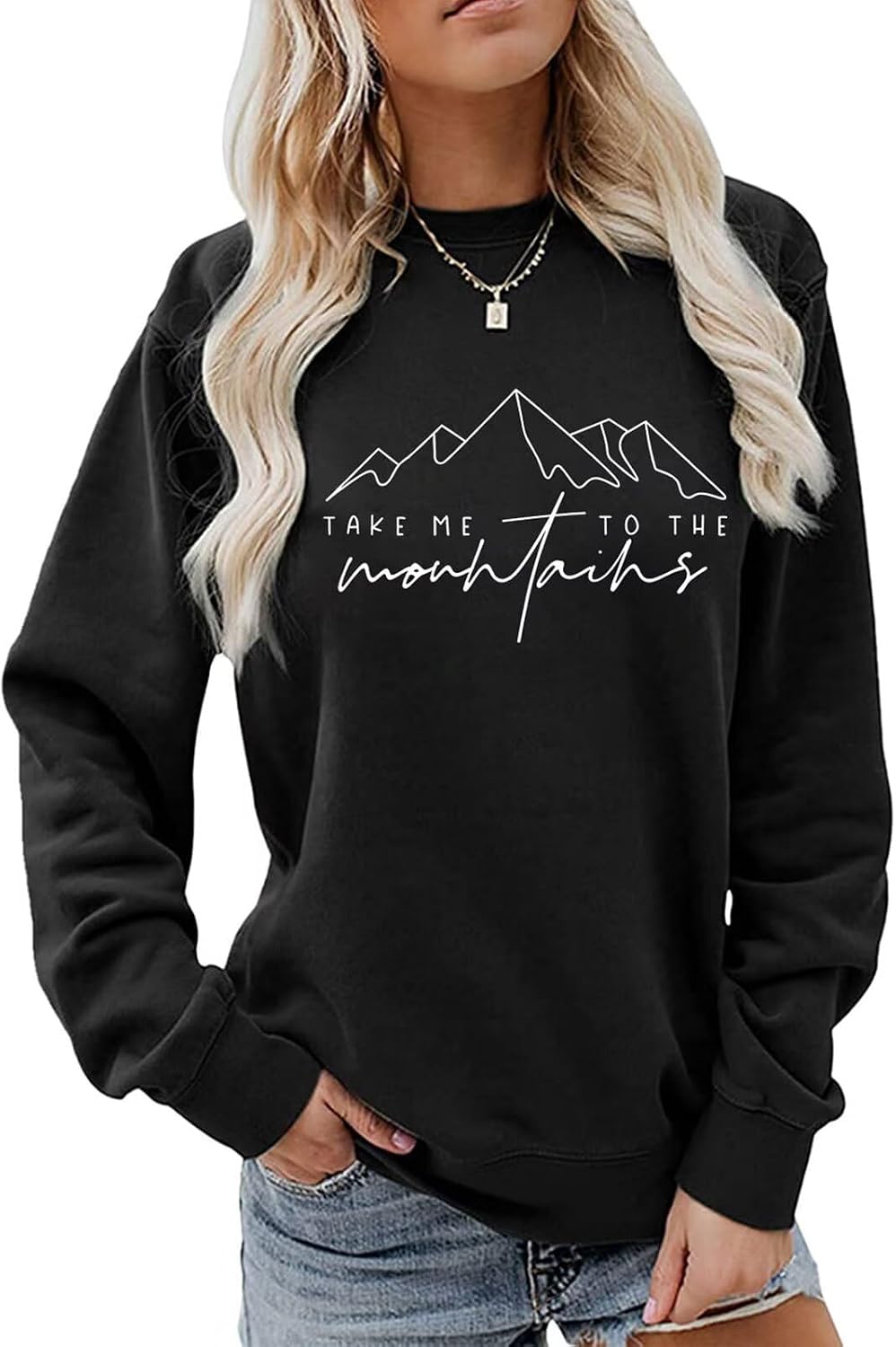 Mountain Lover Adventure Sweatshirt: Ideal for Hiking, Trekking, and Climbing