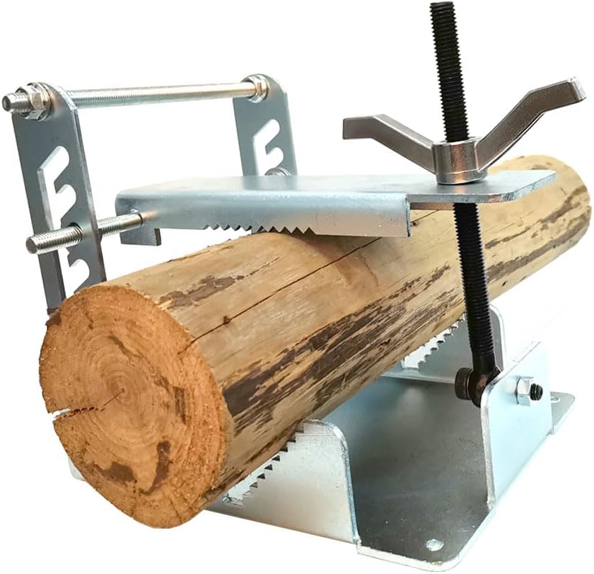WUXIANCILANGLog Clamp Lock; Log Cutting Stand;Lumberjack Tools Log Lock;Wood Clamp For Logs.Quick Adjustment And Locking. For 1-1/2"-5.5" Logs