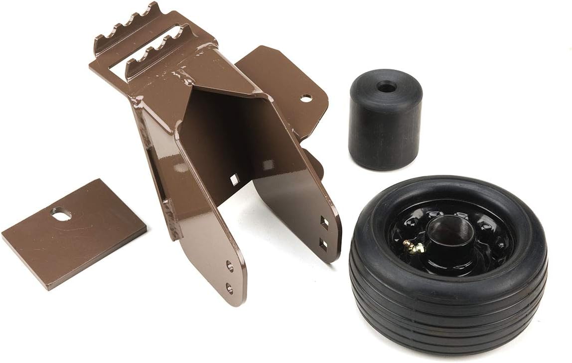 Grasshopper Mower Roller Kit, Semi-Pneumatic Roller and Vertical Roller for Left-Hand Corner of 61-Inch M1, 100V Series and 200V Series Decks and 72-Inch M1 Decks, OEM 503629