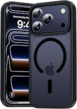 EGOTUDE for iPhone 17 Pro Max Case | Frosted Translucent Hard Back Cover Compatible with Mag-Safe