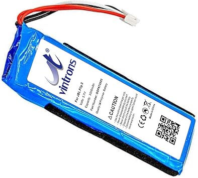 VI VINTRONS Battery for JBL Flip 3, JBLFLIP3GRAY,