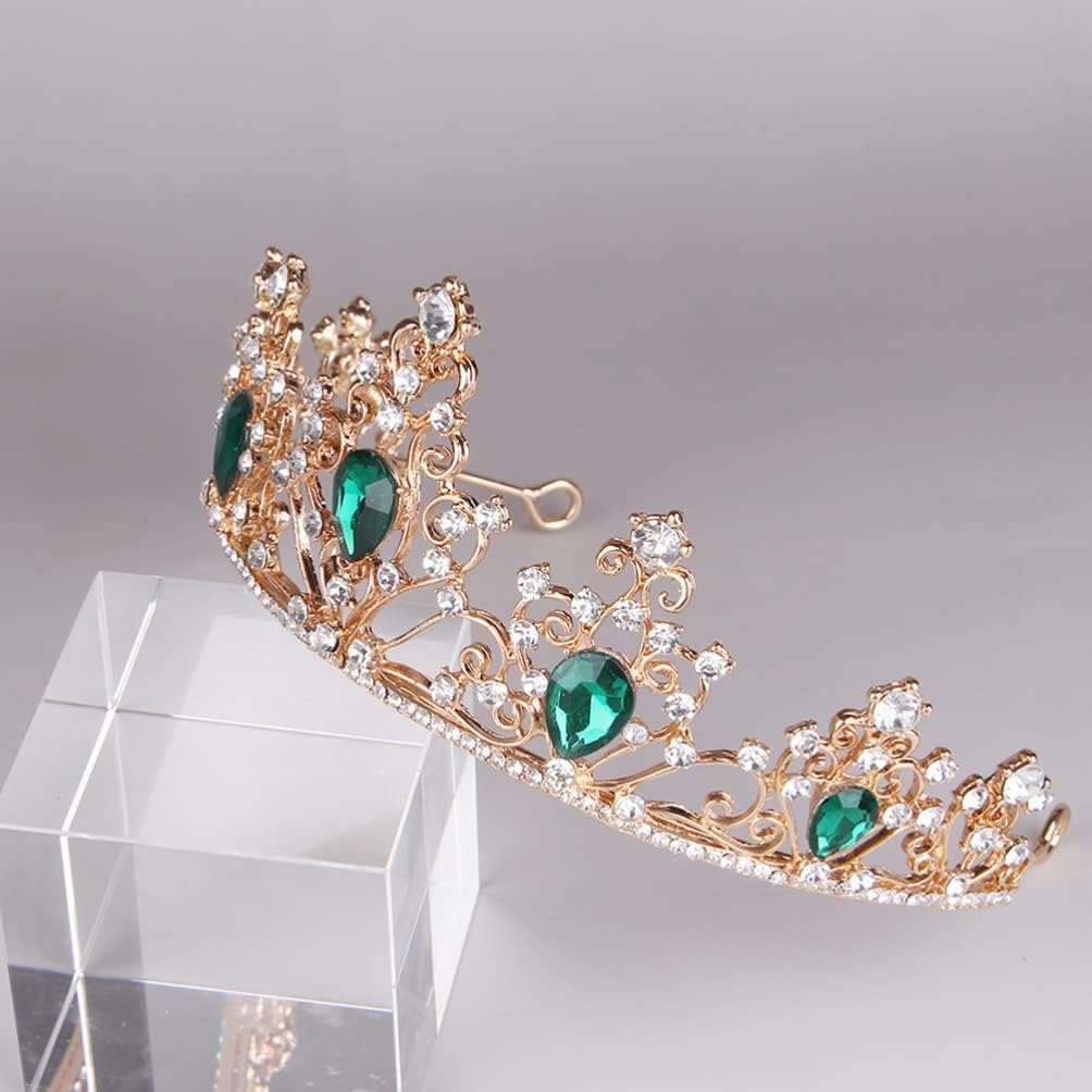 Beaupretty Womens Headbands Bride Accessories Tiara and for Women, Vintage Rhinestone Gems Wedding Elegant Hair Accessories for Bride Womens Headbands