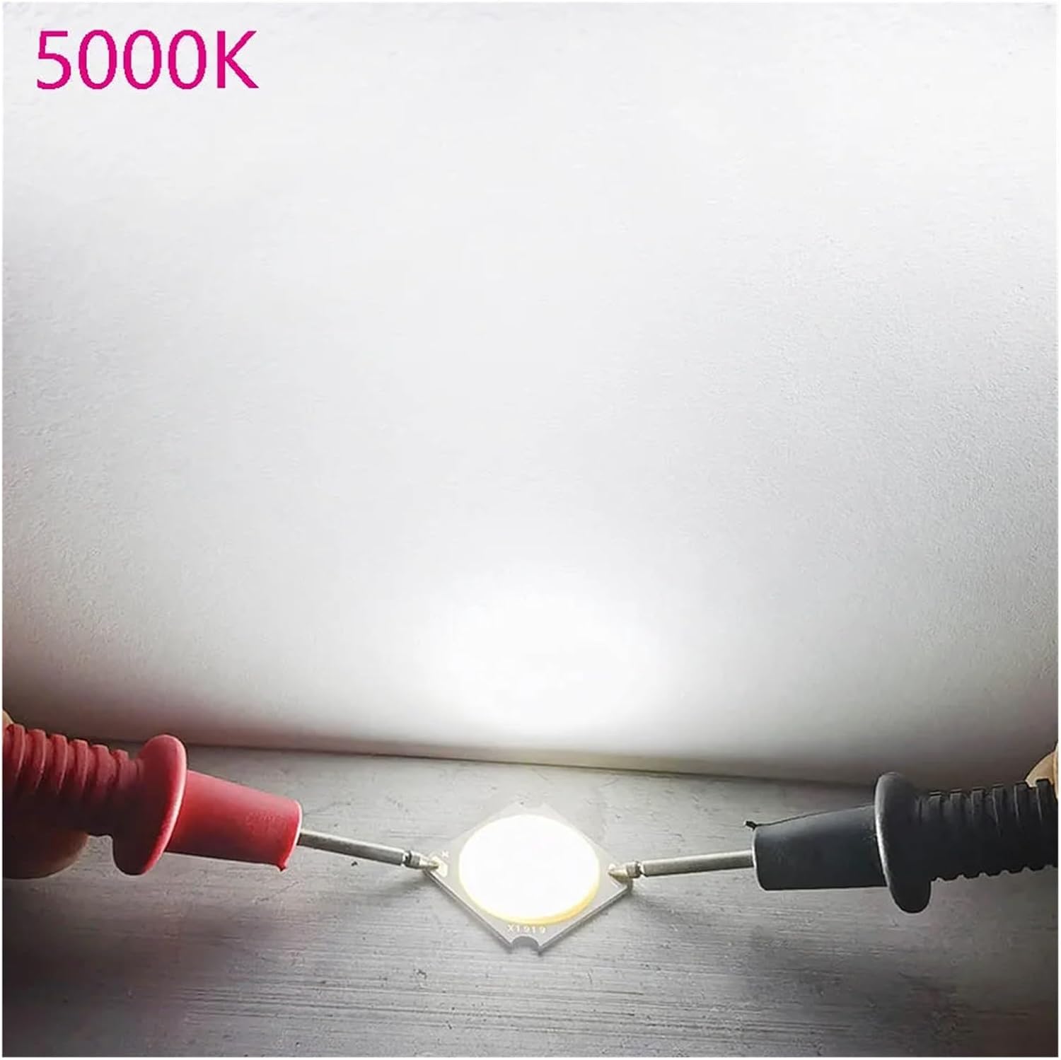 10PCS High Power 50W 10W 20W 30W 40W COB Led Matrix Lamp 1919 DC30-33V Bridgelux LEDs for Flashlight Chips Diode Bulb Cool White(40W,White 5000K)