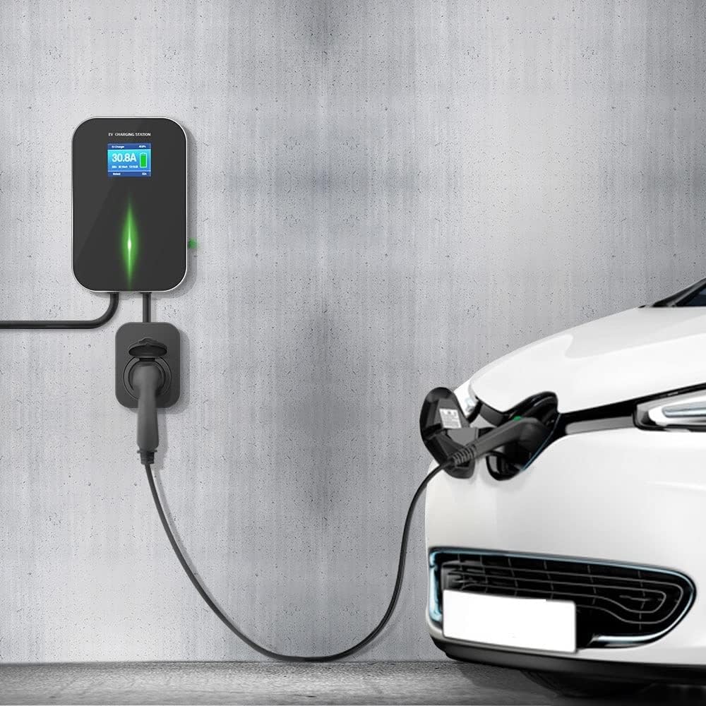 Electric Vehicle Charging Stations EV Card Control EV Car Charger Electric Vehicle Charging Station 22KW 32A 3 Phase Type Electric Vehicle Charging Cable Compatible