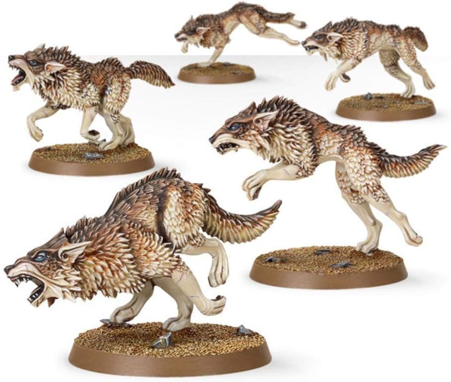 Games Workshop 99120101221 "Space Wolves Fenrisian Wolf Pack Plastic Kit