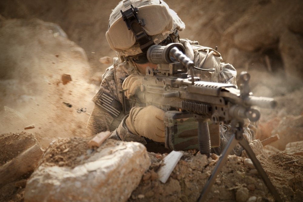 U S Army Ranger Wallpaper Backgrounds U.S. Army Ranger With Machine