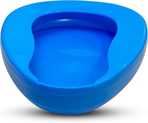 Miniatura 4 de HygiCare Sartén de cama duradera portátil fácil de usar y resistente para hombres, mujeres, pacientes, hospital, hogar de ancianos, 1 unidad