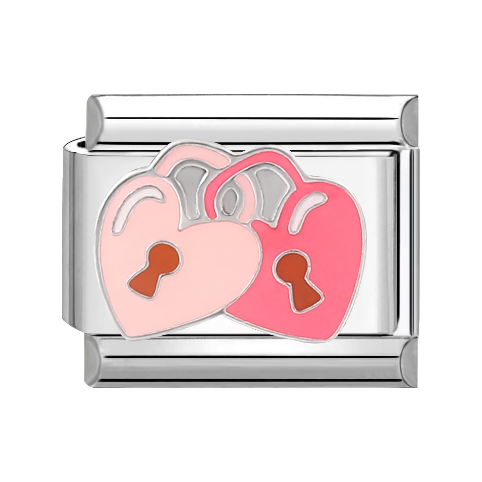 Italian Charms Module 9mm Removable Classic Stainless Charm Retro Personality Jewelry Modules for Bracelets DIY Gift for Women