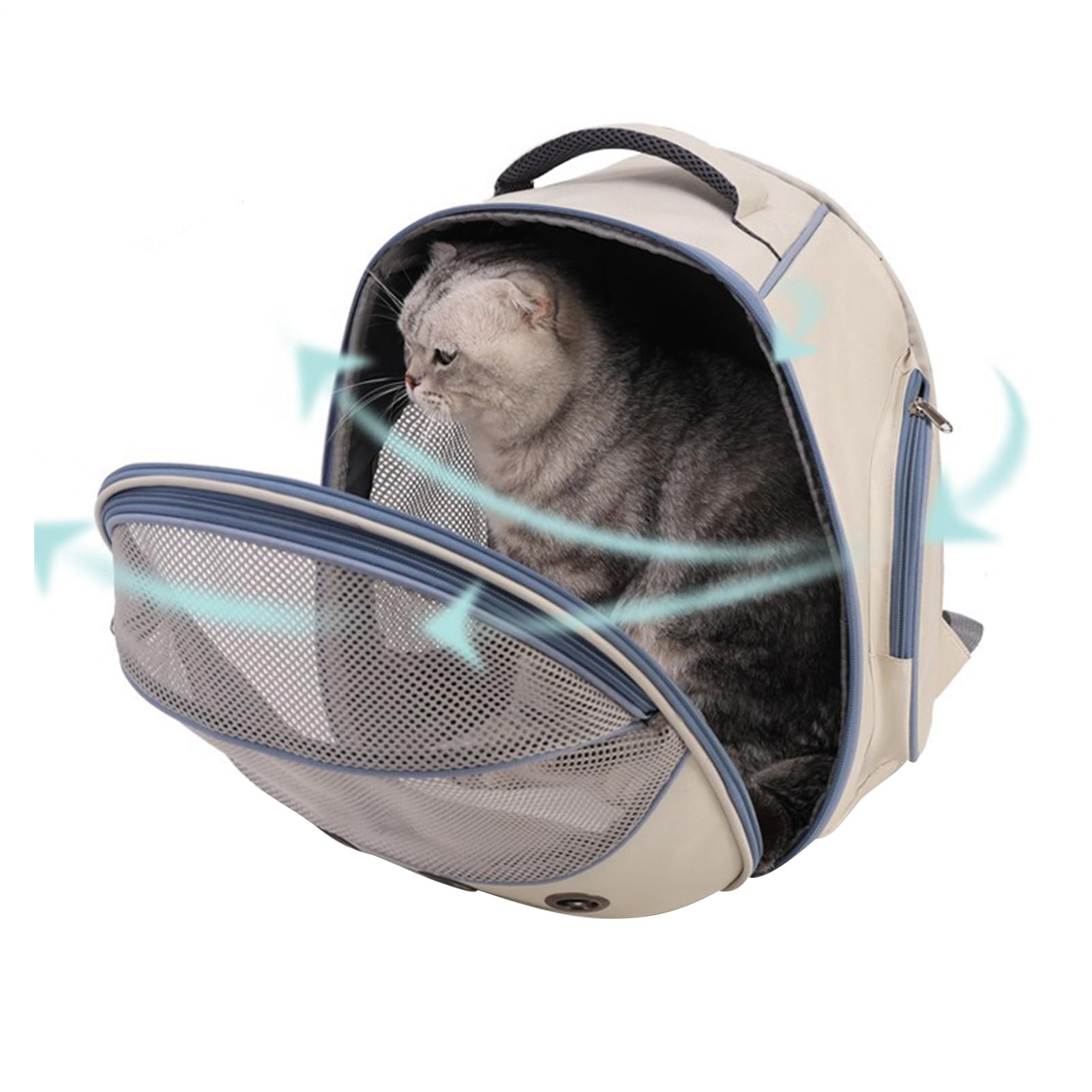 Transportín Para Mascotas Bolsa Cómoda Y Transpirable