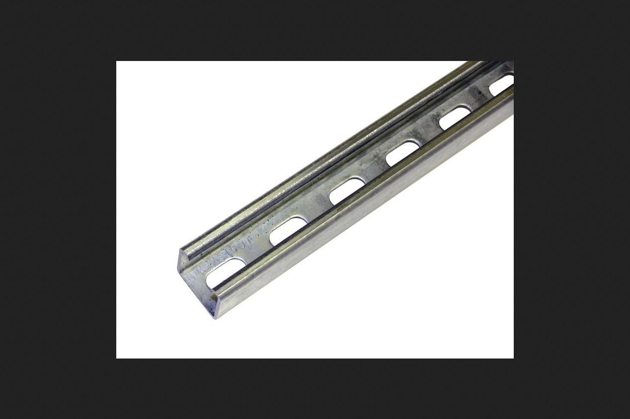 Unistrut1-5/8 in. Dia. x 48 in. L Galvanized Steel for IMC Strut Channel
