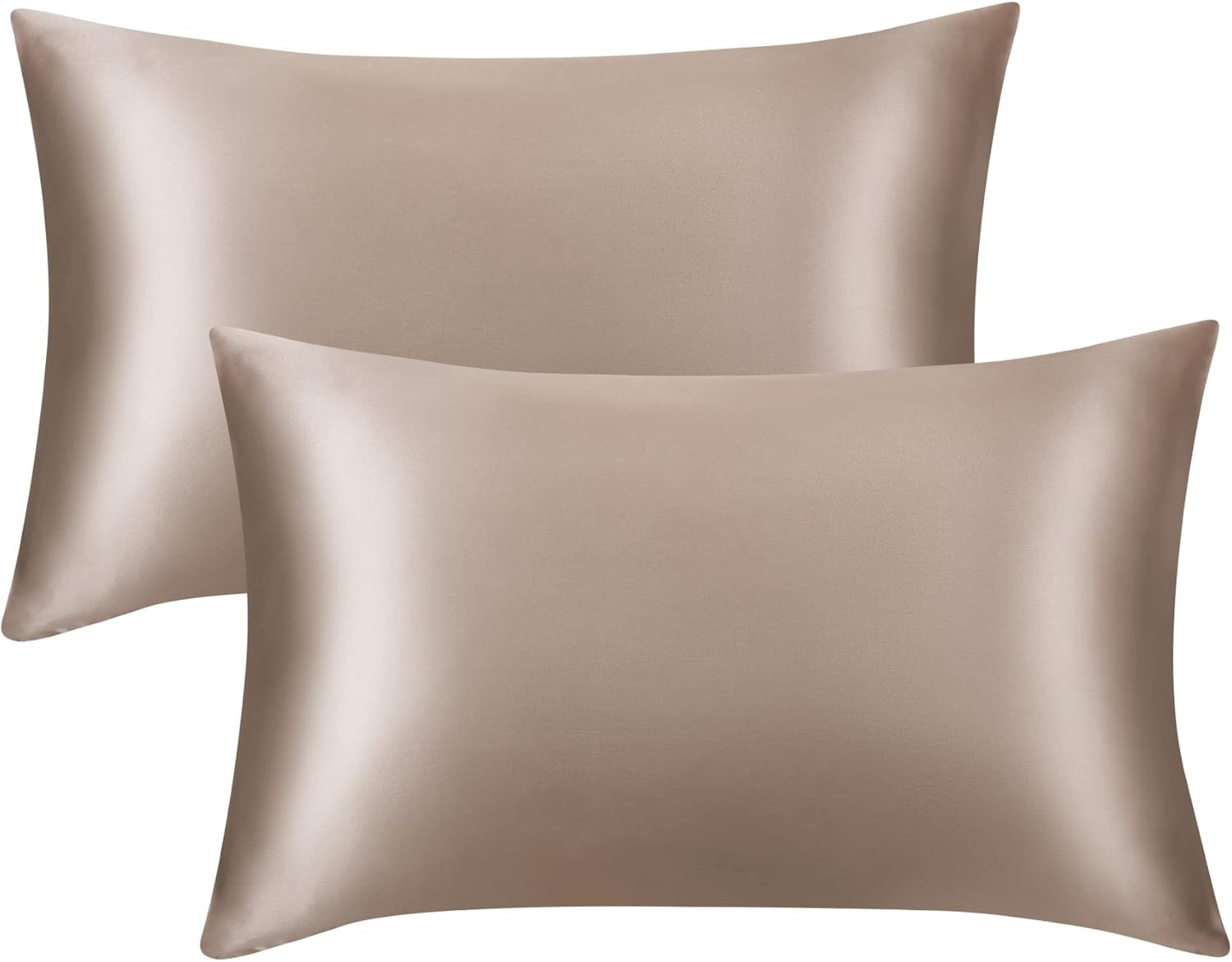 Bedsure Satin Pillowcase for Hair and Skin Queen Rose