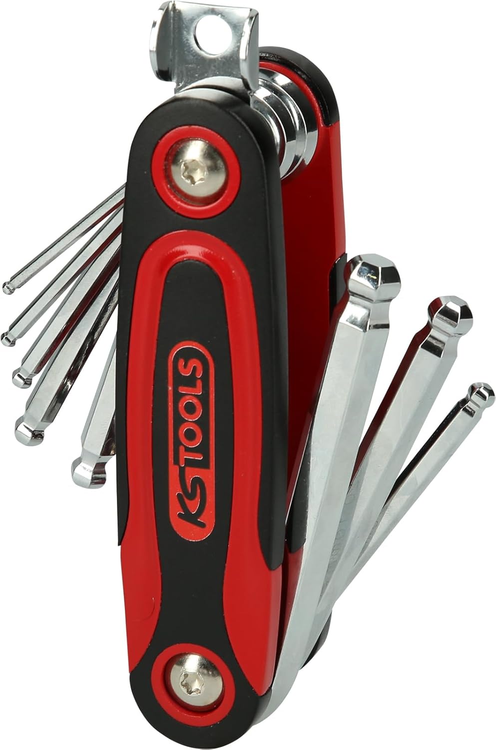 CHROMEplus Ball ended hexagon key wrench set, 8 pcs