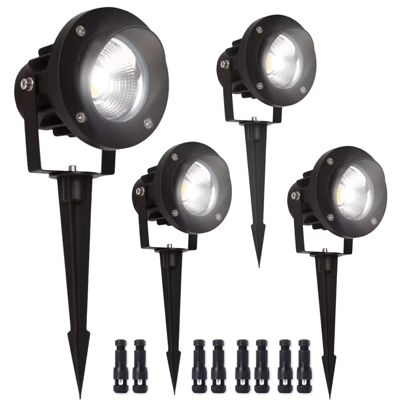 EAGLOD 20W Led 12V AC/DC Flag Spotlights Outdoor Landscape Lights